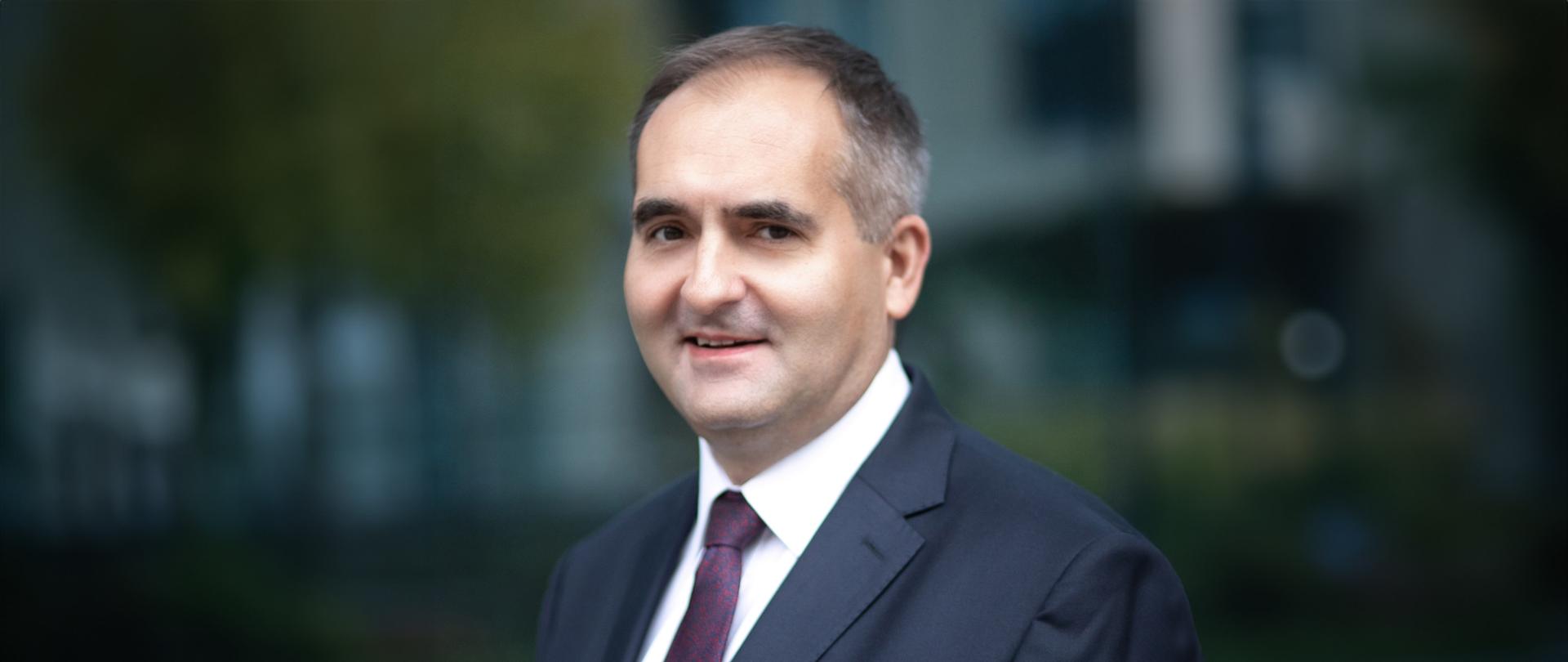 Wiceprezes Artur Dąbrowski