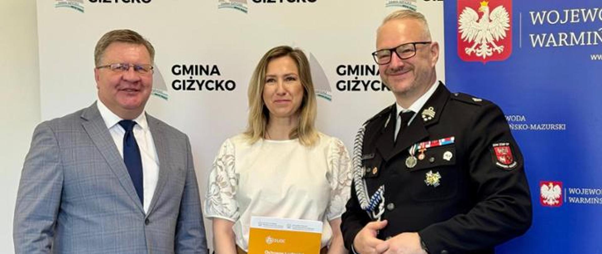 Wojewoda Król podpisał umowę z Gminą Giżycko z Programu OLiOC