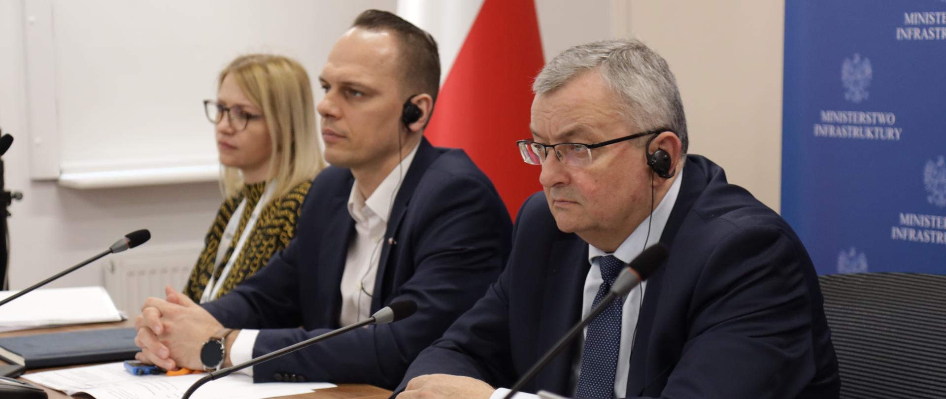 Spotkanie ministrów ds. transportu Polski, Estonii, Litwy i Łotwy