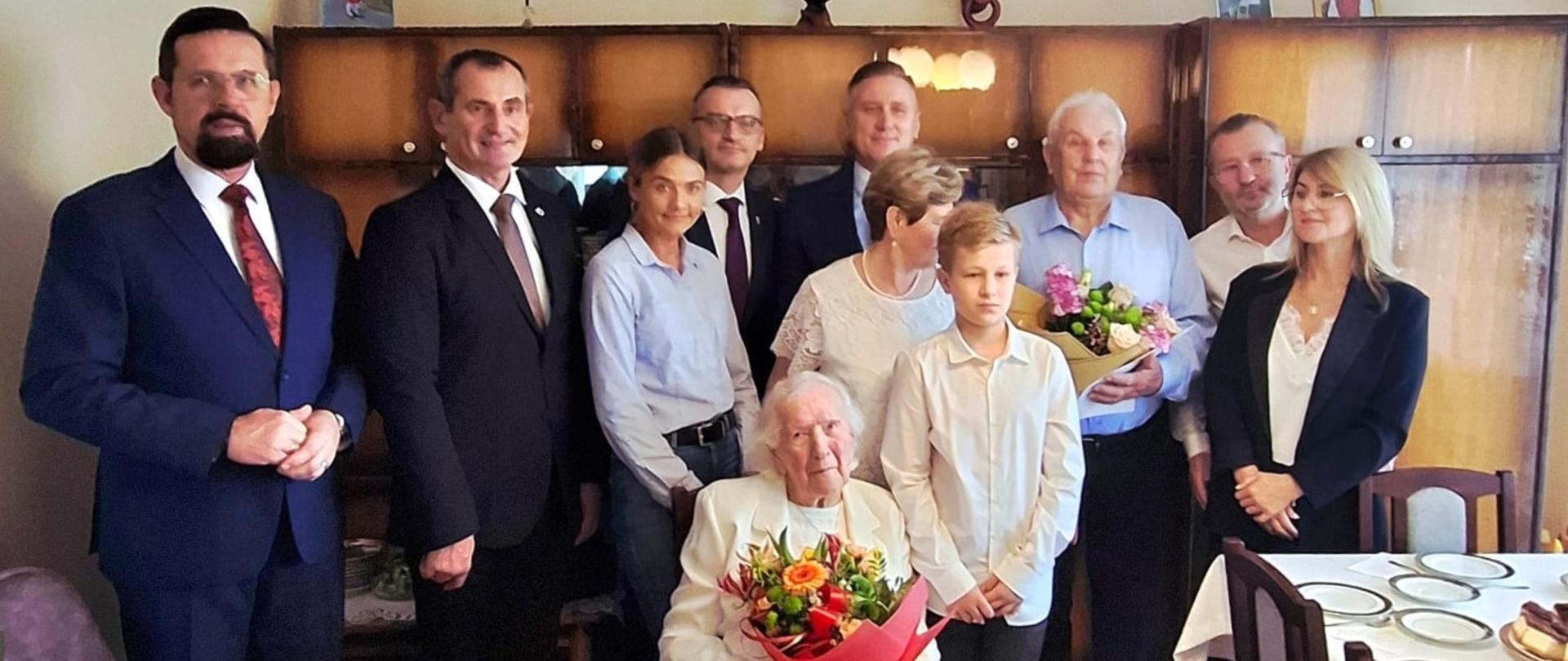 Setne urodziny Pani Jadwigi, mieszkanki Sierpca