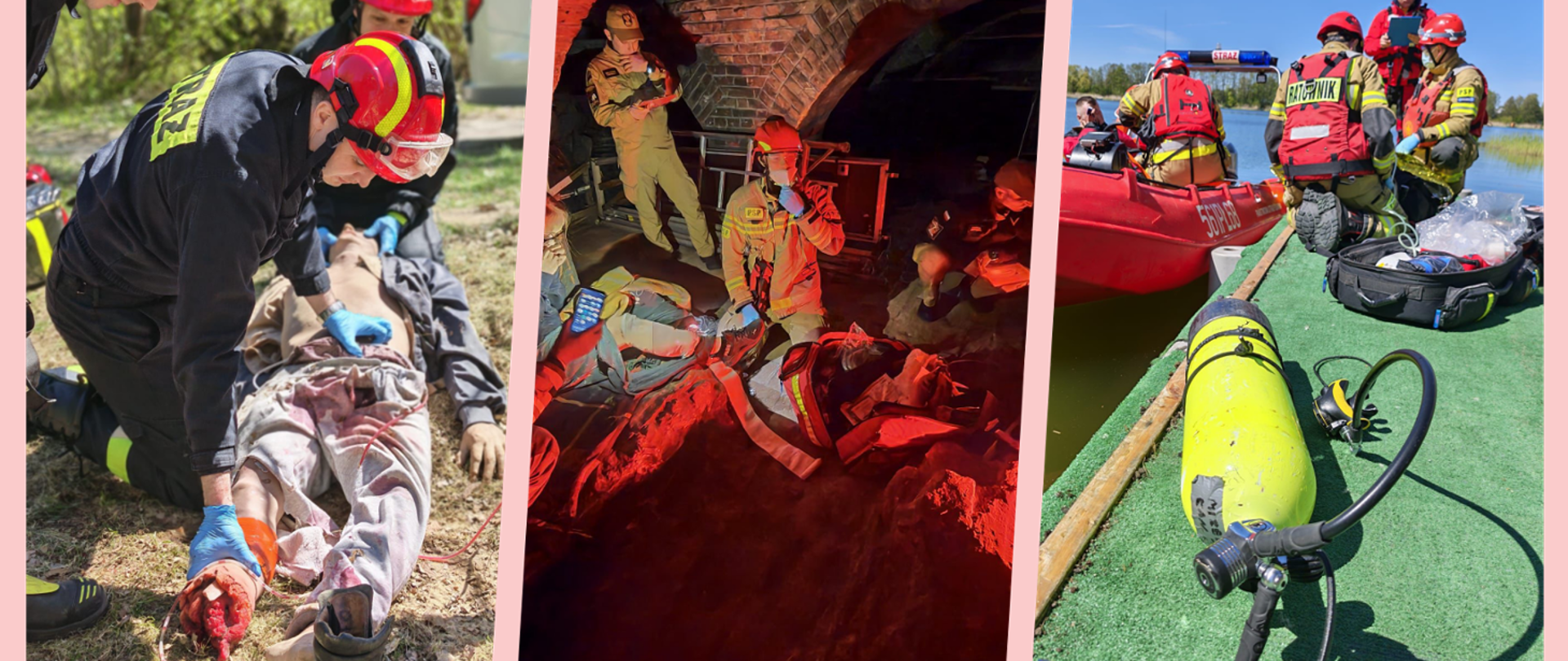 II Wojewódzkie Zawody w Ratownictwie KPP jednostek PSP w Gołuchowie