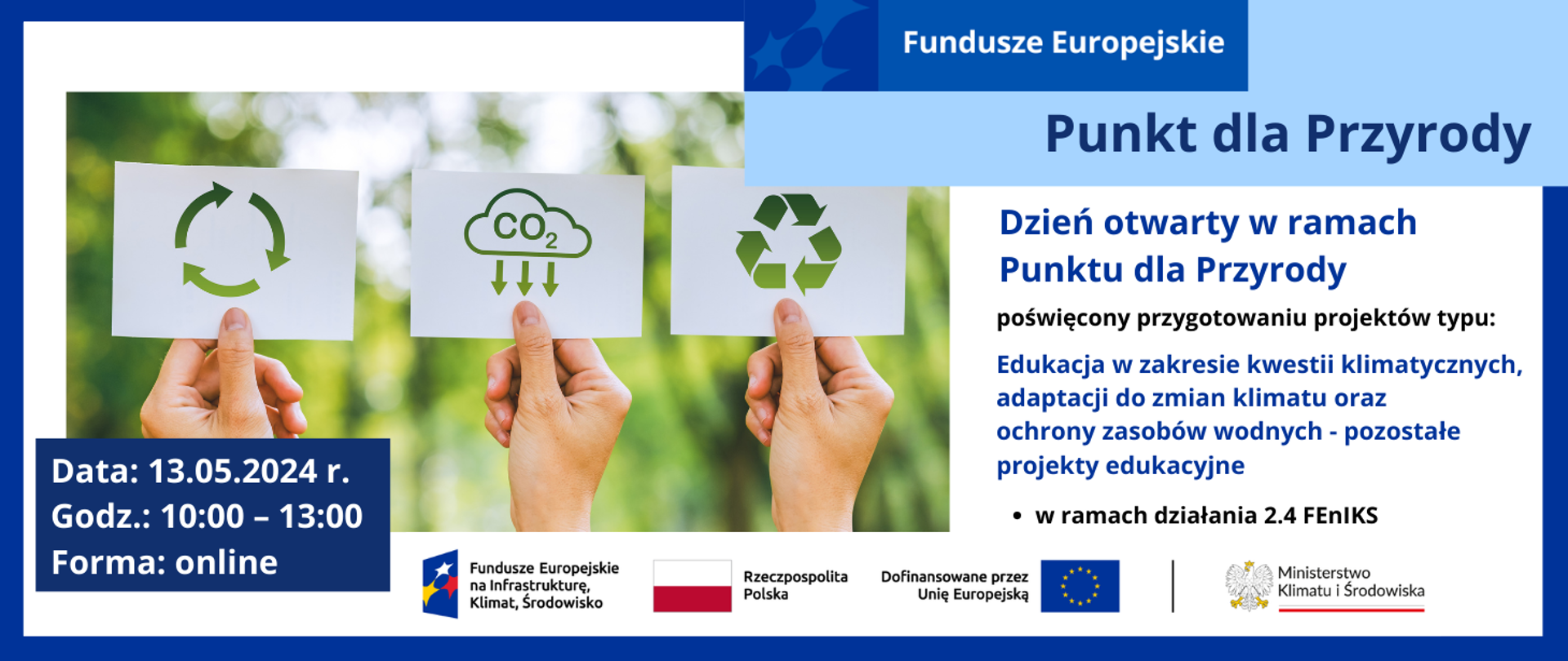 grafika dotycząca informacji - punkt dla przyrody