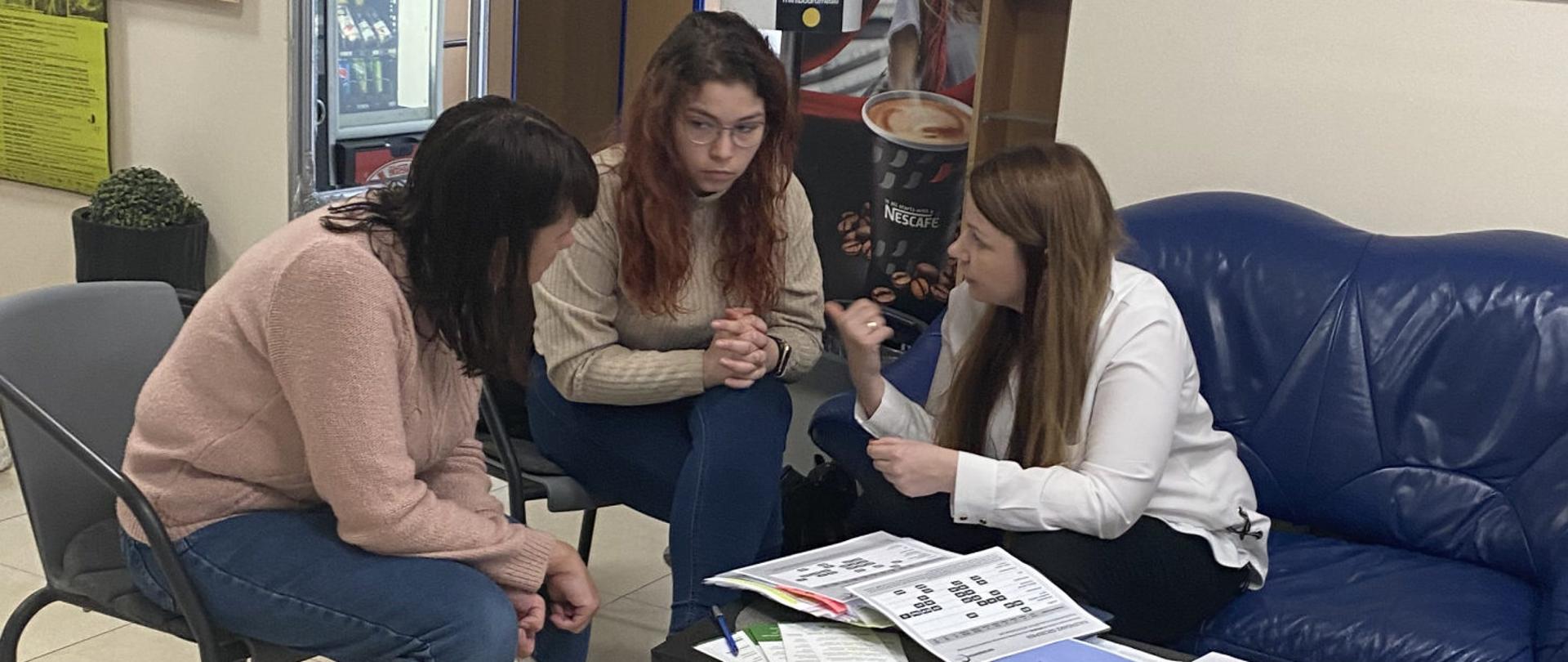 Akcja informacyjna promująca szczepienia ochronne wśród uchodźców z Ukrainy