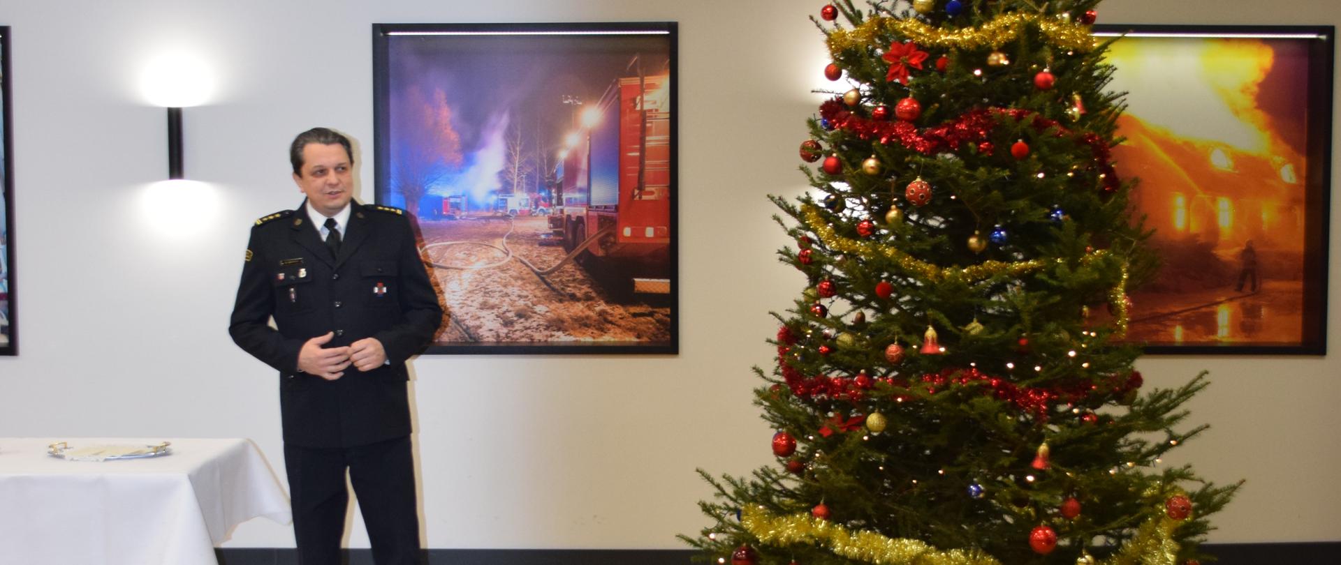 Spotkanie opłatkowe w KP PSP Mońki