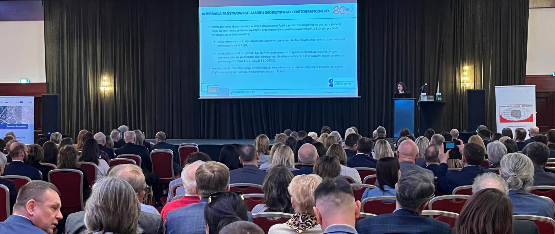 Uczestnicy konferencji SGiK