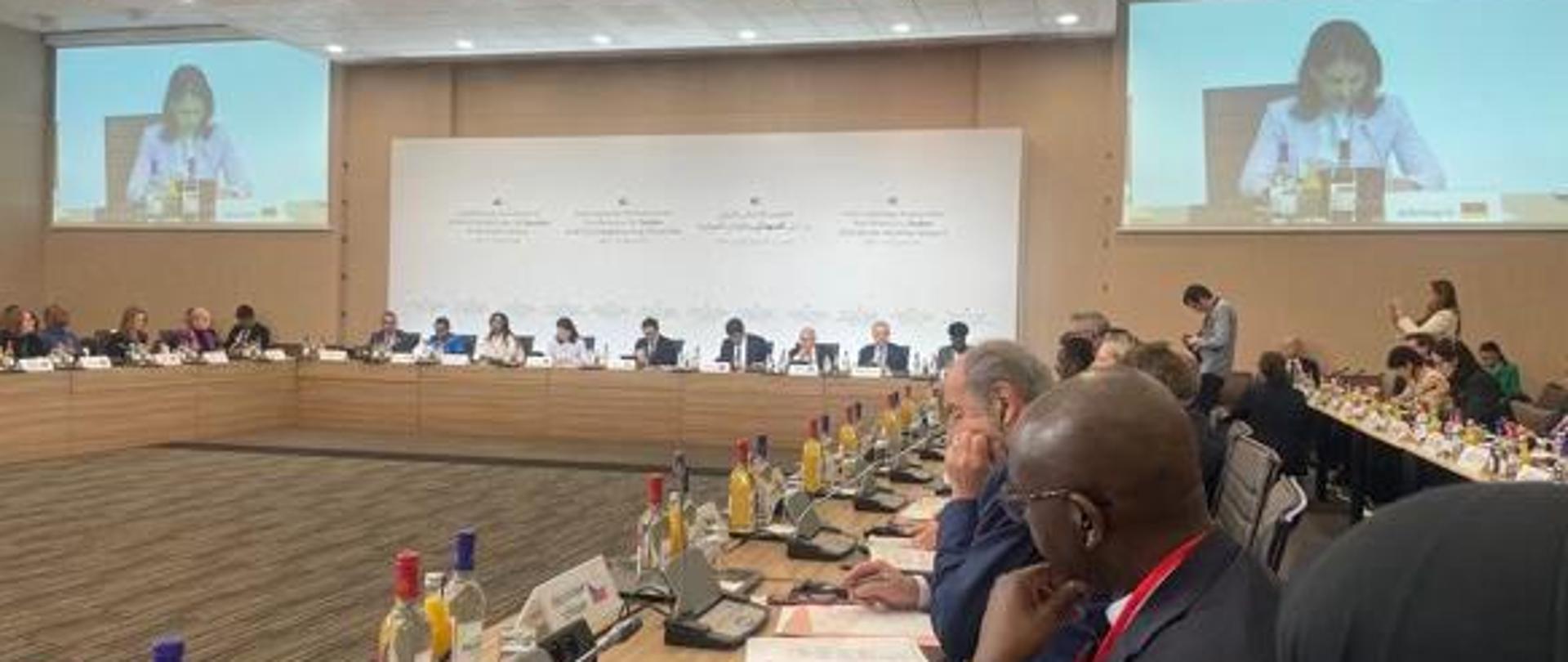 Deputy Minister Anna Radwan-Röhrenschef takes part in International Humanitarian Conference for Sudan, organized in Paris