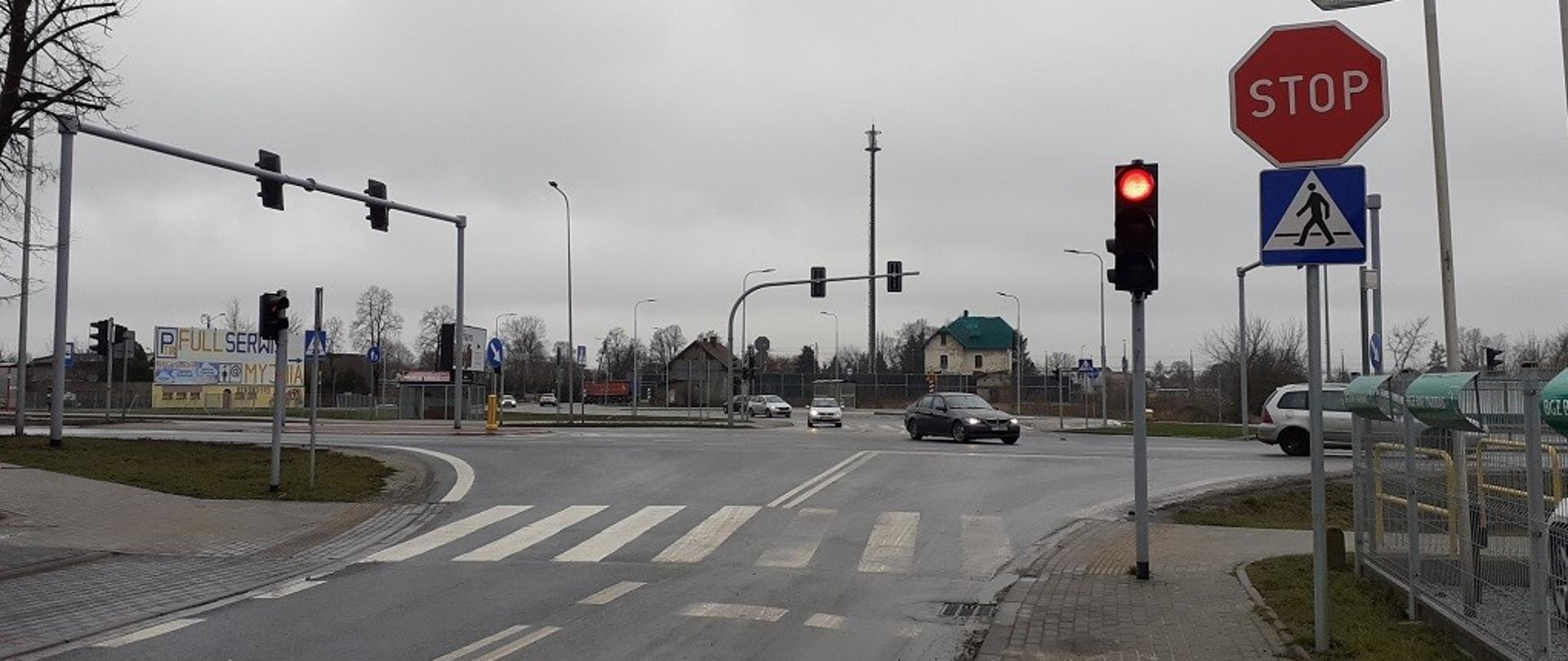 Doświetlenia przejść dla pieszych DK92 Paczkowo - Zasutowo