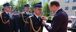 Odznaczenie podczas Wojewódzkich Obchodów Dnia Strażaka