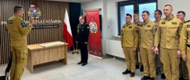 16.03.2026 r. - Uroczyste ślubowanie nowoprzyjętego funkcjonariusza Komendy Powiatowej PSP w Zduńskiej Woli