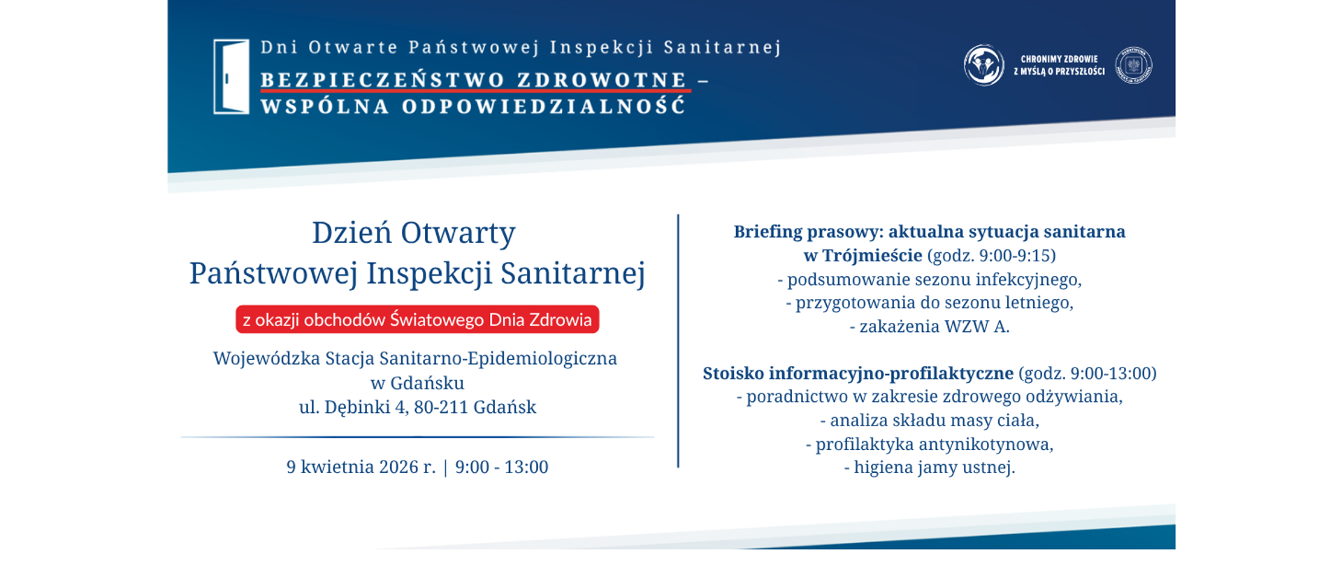 zdjęcie przedstawia plakat dotyczący dnia otwartego PIS