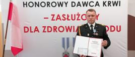 St.ogn. Paweł Jankowski - Honorowego Dawcy Krwi - Zasłużony dla Zdrowia Narodu