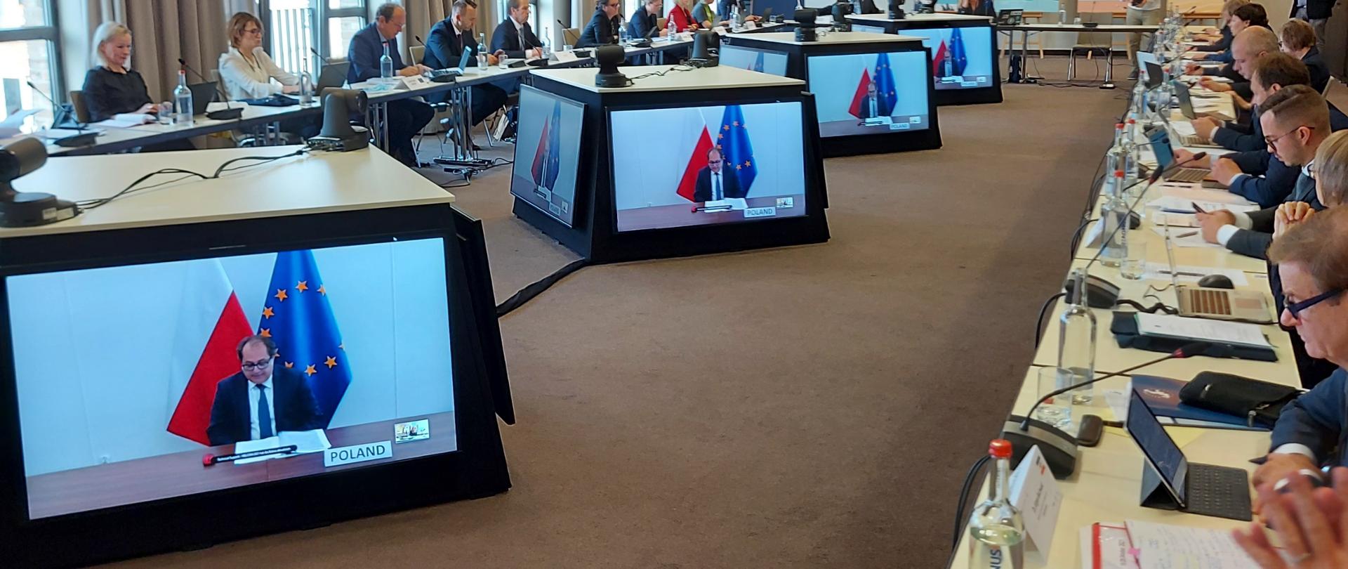 Wiceminister infrastruktury Marek Gróbarczyk uczestniczy w konferencji HELCOM.