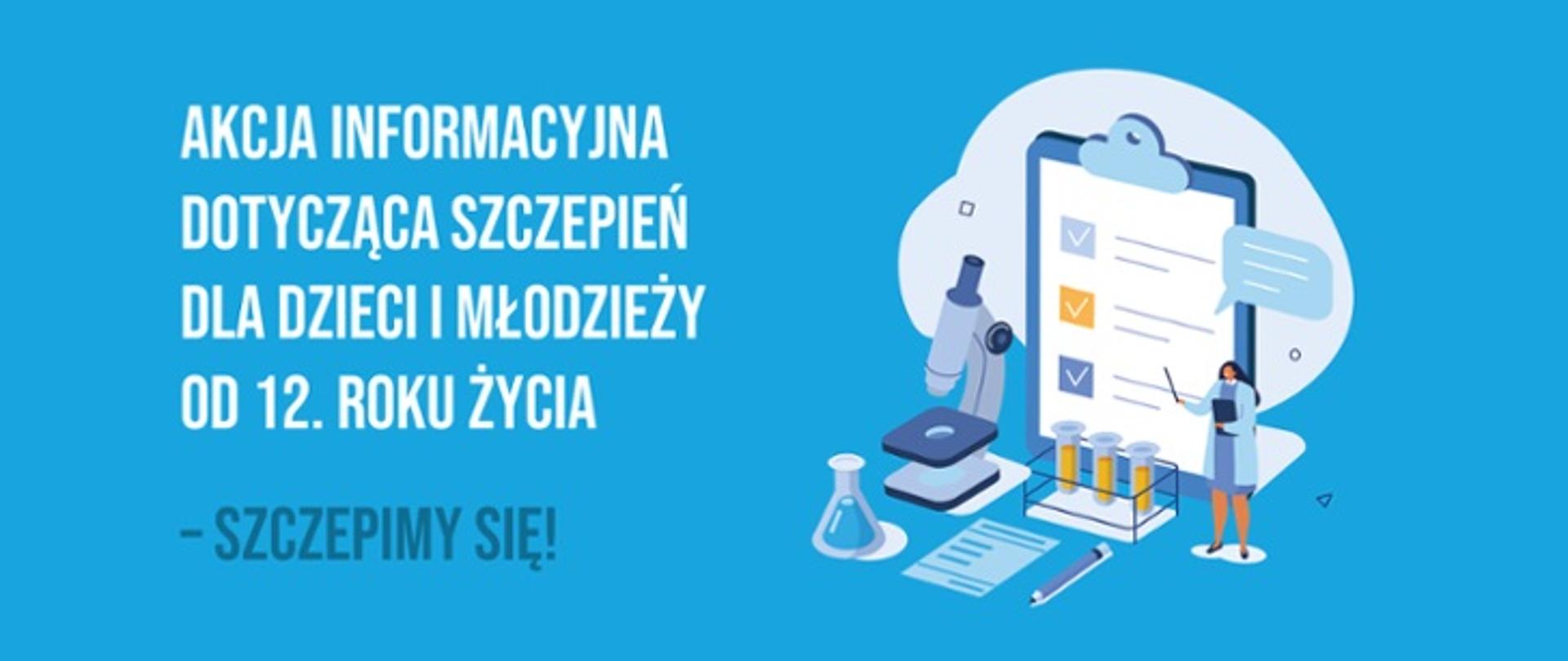 Promocja szczepień przeciw COVID-19 nastolatków - konferencja z dyrektorami szkół