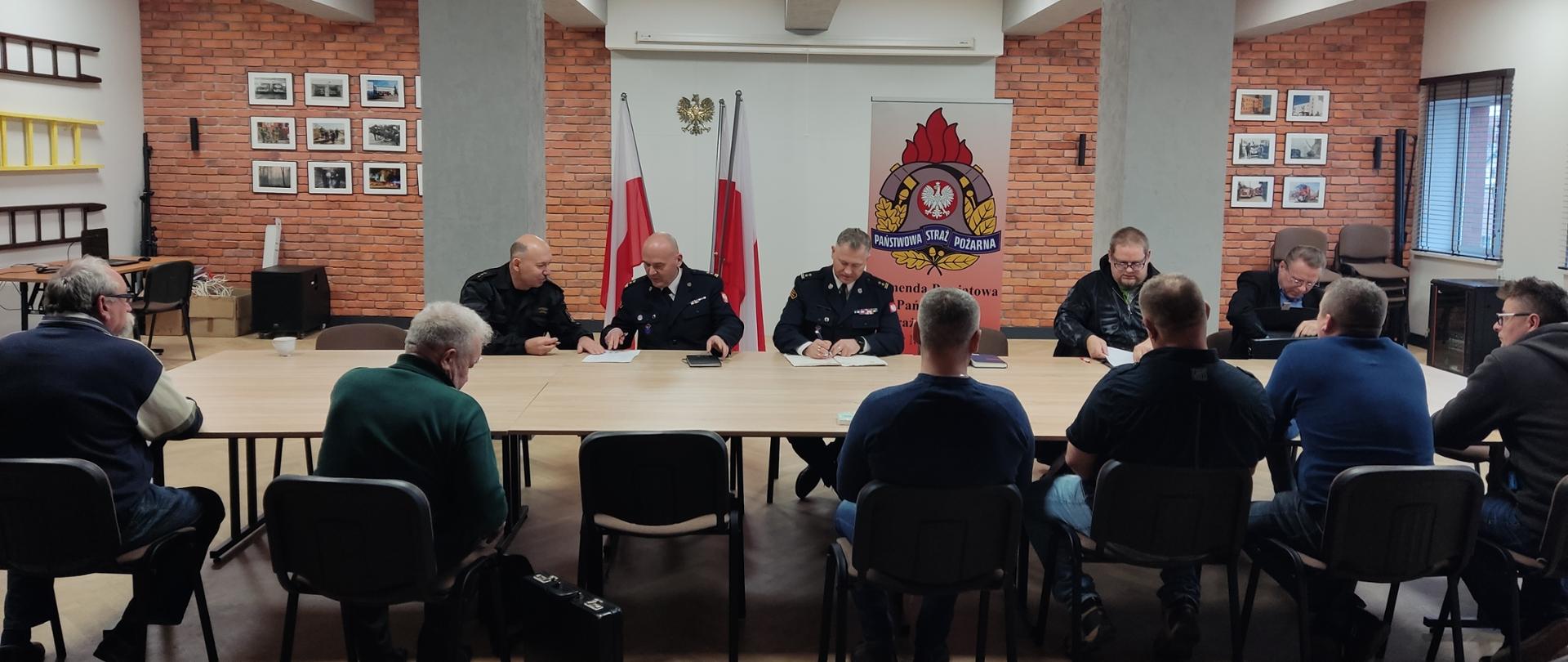 Posiedzenie Zarządu Oddziału Powiatowego Związku OSP RP w Mońkach