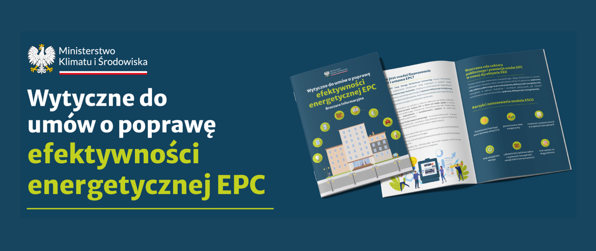 Mokap broszury informacyjnej EPC