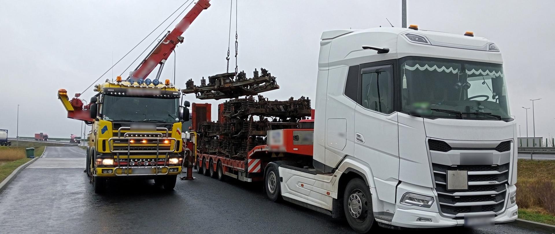 Nienormatywny zestaw na drodze ekspresowej S5
