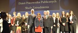 Wojewoda na uroczystych obchodach Dnia Pracownika Publicznych Służb Zatrudnienia