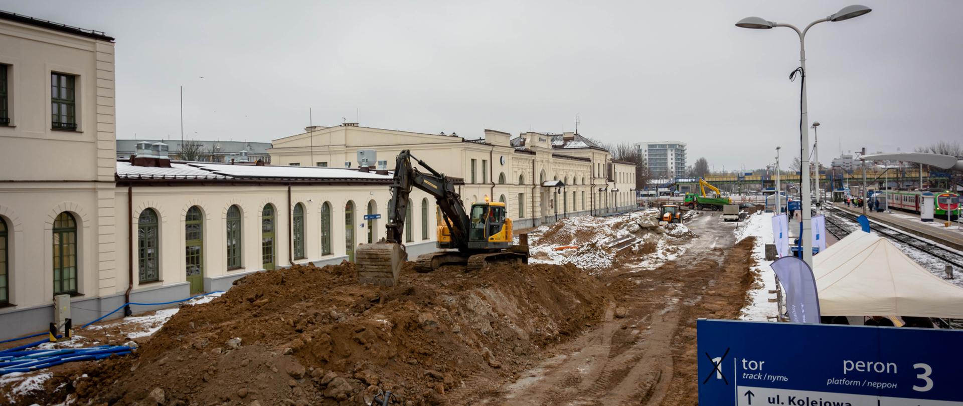 Briefing prasowy dotyczący wyboru wariantu północnej kolejowej obwodnicy Białegostoku