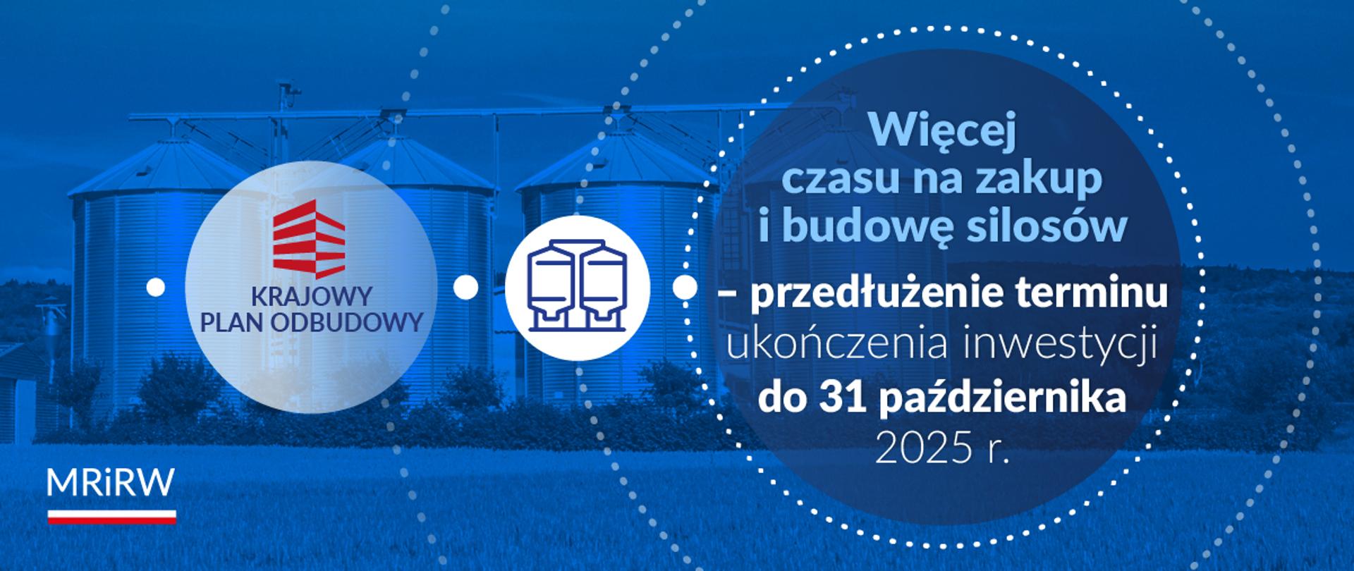 Zakup i montaż silosów w ramach KPO