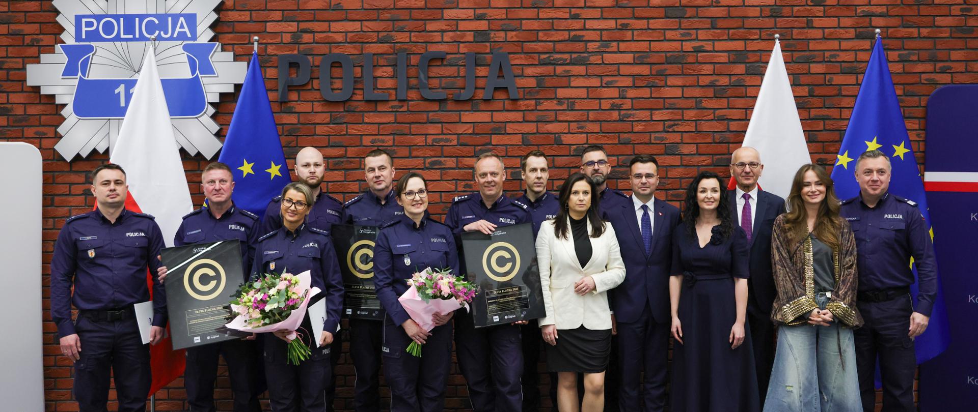  „Złote Blachy” dla policjantów i policjantek walczących z piractwem, fot. D. Matloch/MKiDN