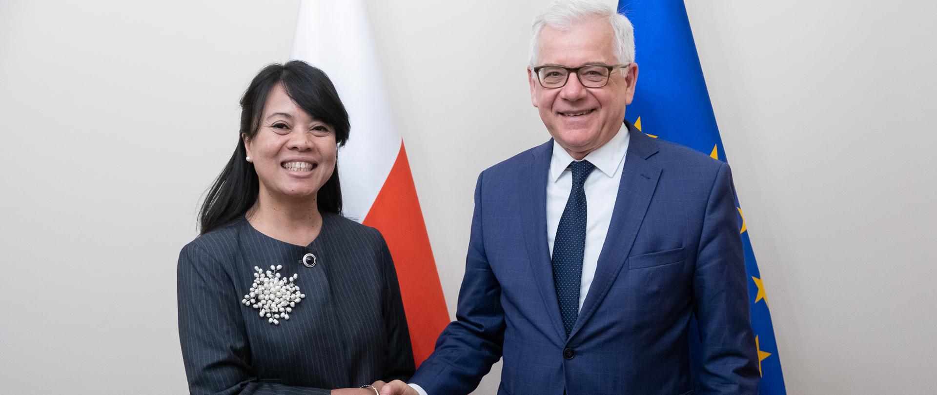Minister Czaputowicz meets Ambasador of Indonesia