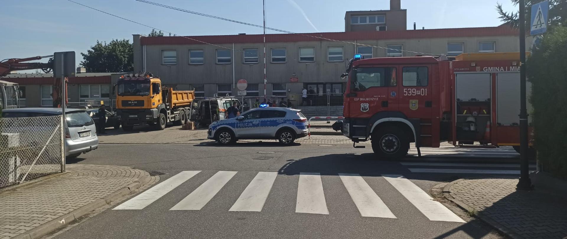 ROZSZCZELNIENIE GAZOCIĄGU PRZY SZKOLE