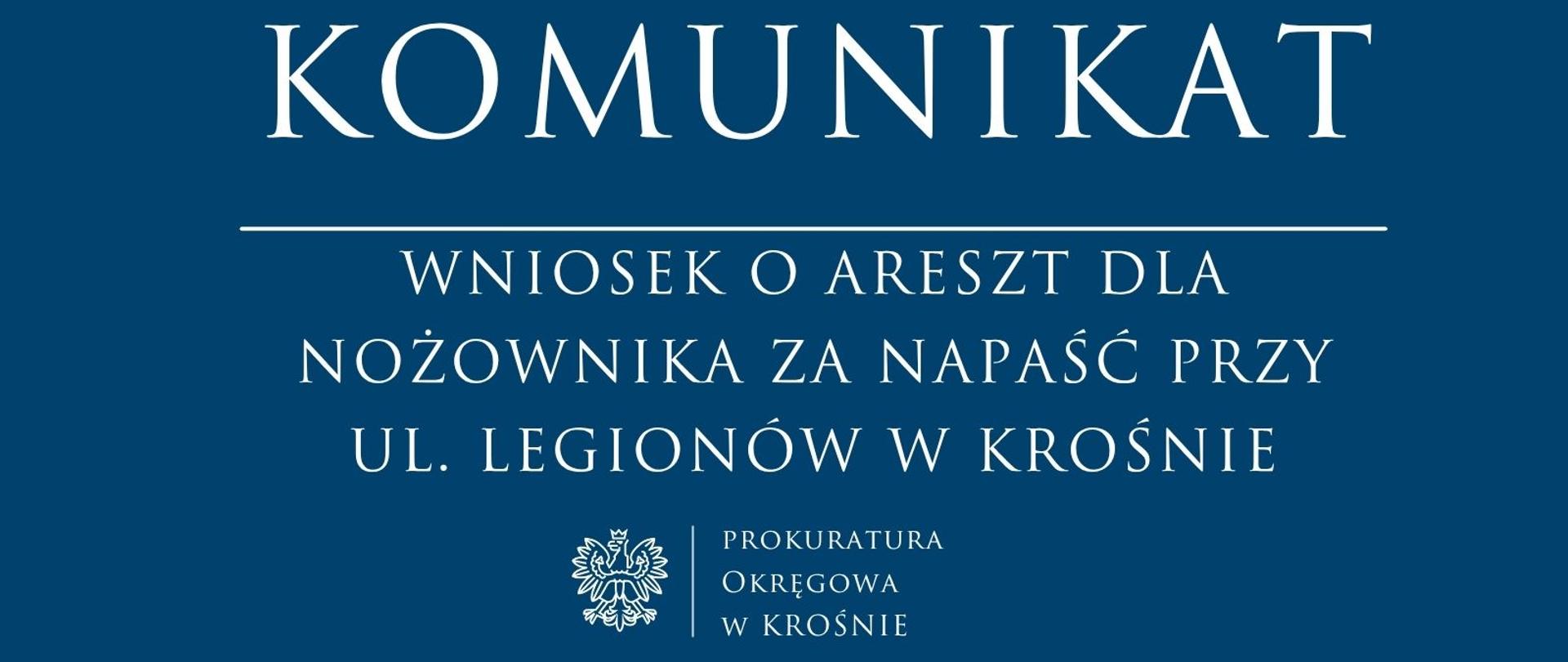 Wniosek o areszt
