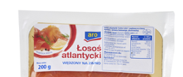 Opakowanie produktu - łosoś Atlantycki Aro 200 g