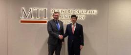 Visit of the Secretary of State at the Ministry of State Assets of Poland Mr Maciej Małecki to Singapore