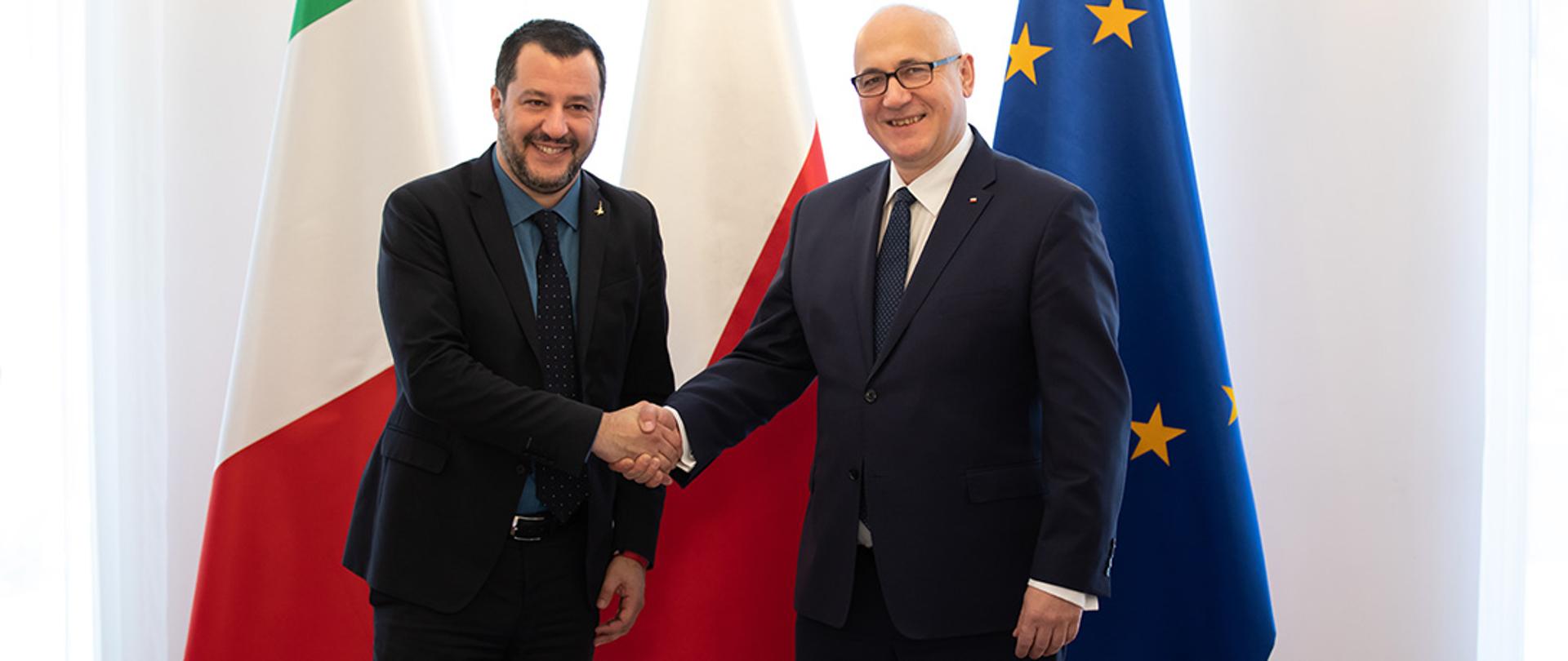 Wizyta wicepremiera Wloch