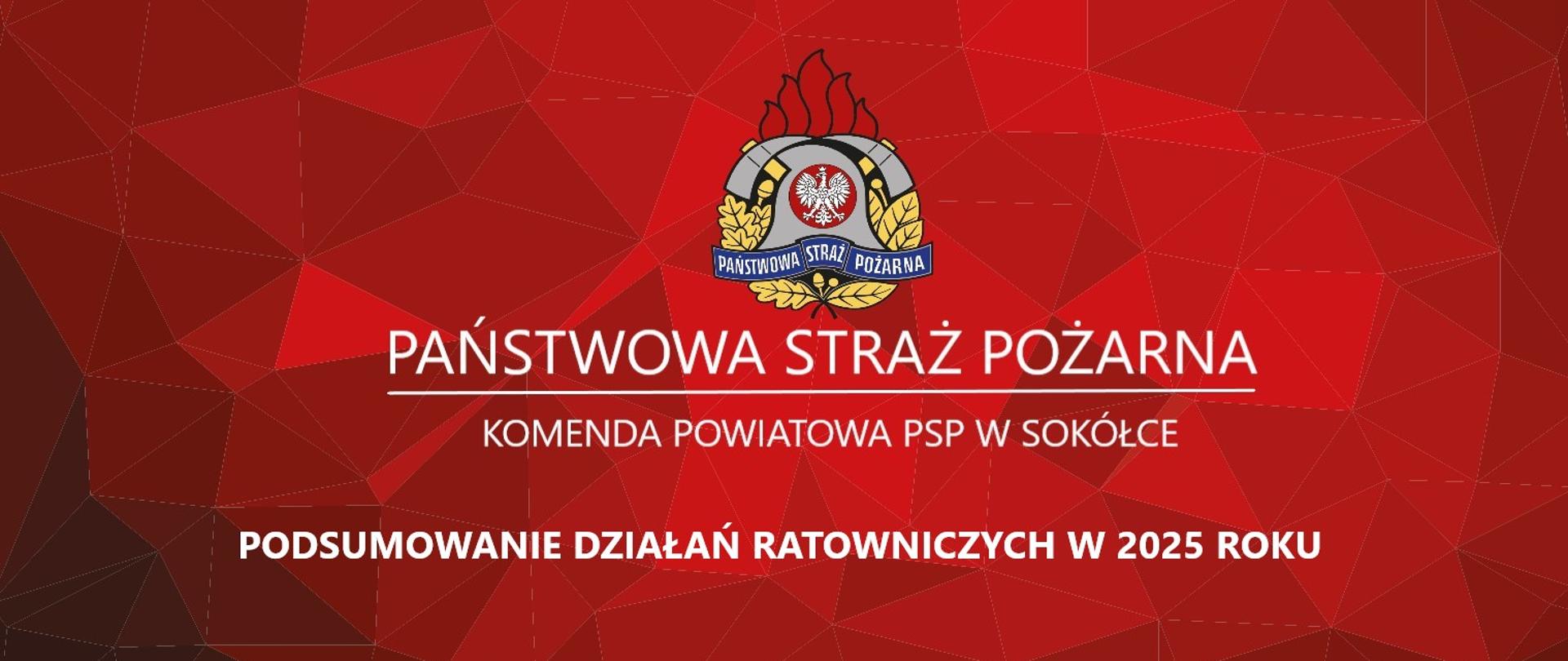 Podsumowanie działań ratowniczych w 2025 roku