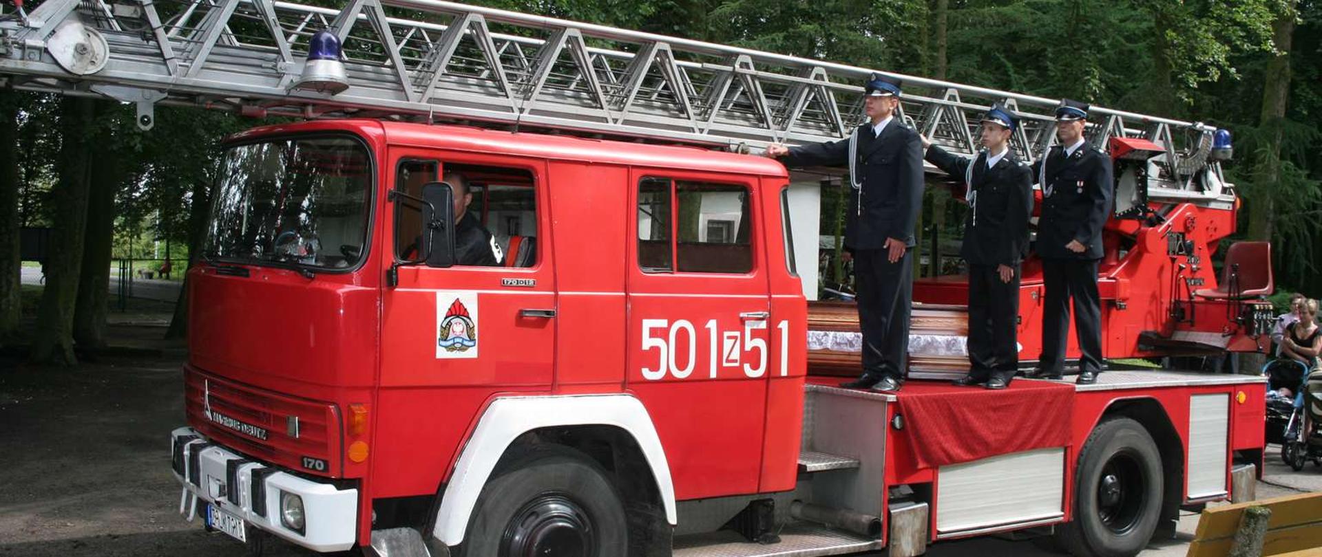 Ostatnie pożegnanie strażaka