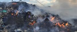 Pożar zakładu przetwórstwa odpadów