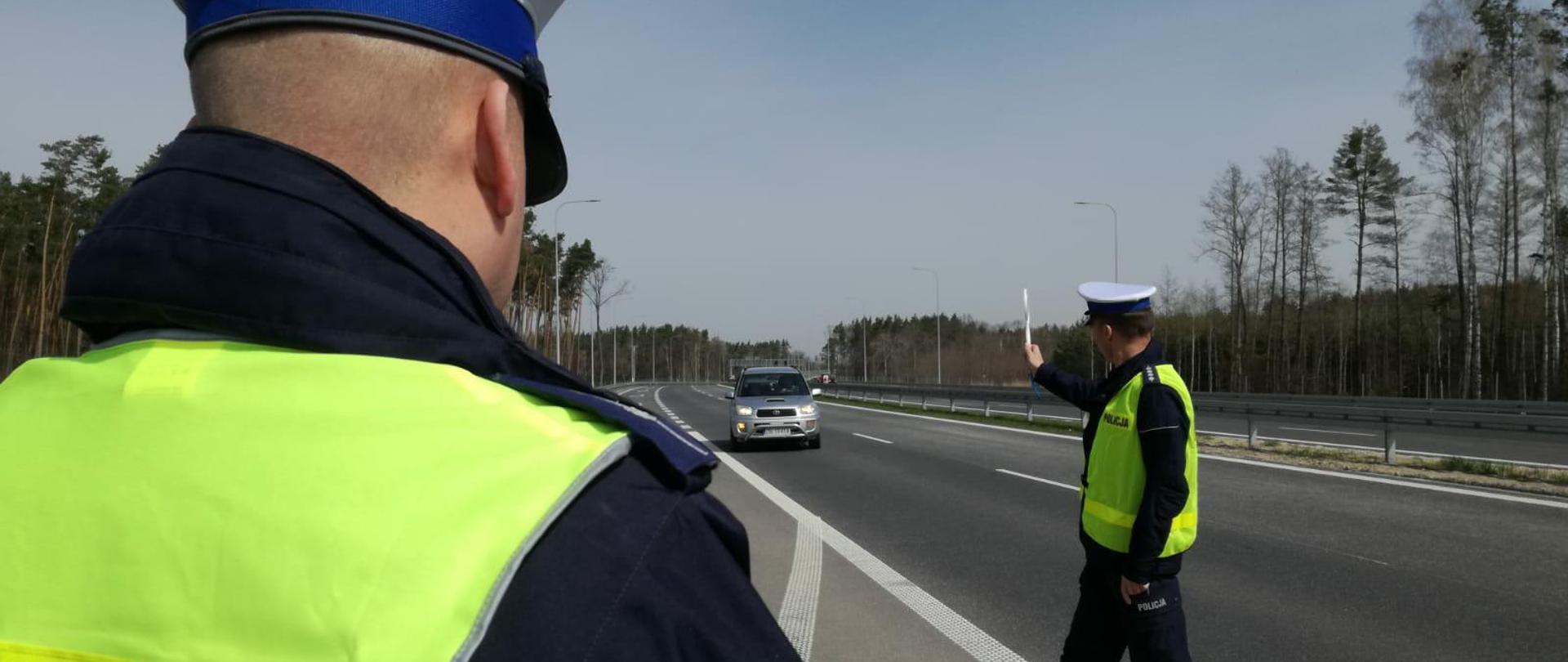 Policyjne działania na drogach krajowych - Bezpieczne opolskie obwodnice