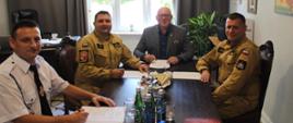 Podpisanie porozumienia trójstronnego - OSP Lutry