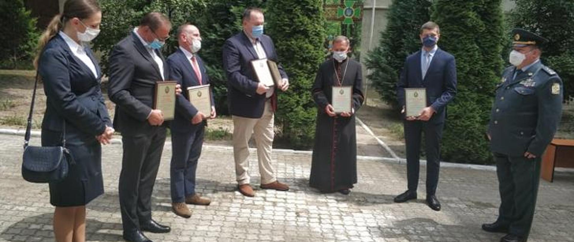 Przekazanie sprzętu szpitalowi Służby Granicznej Ukrainy we Lwowie