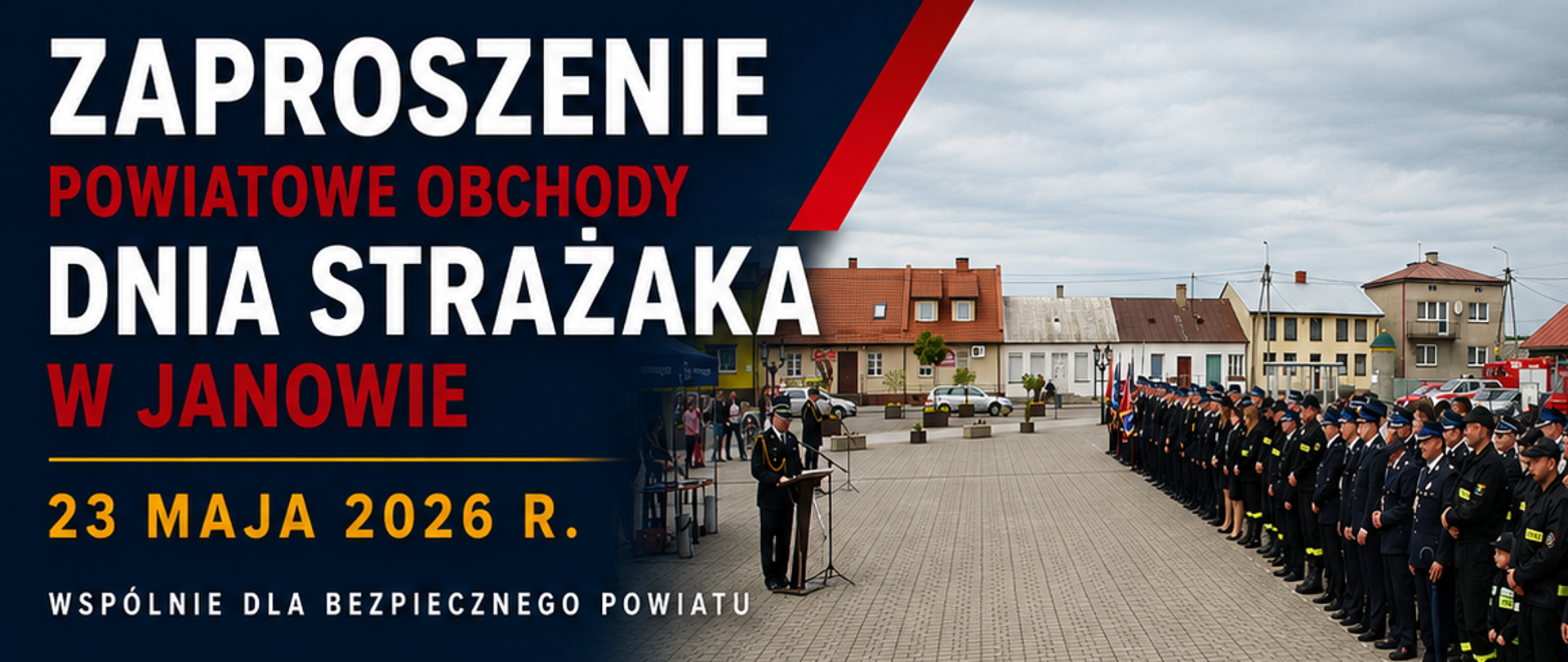 Zaproszenie na Dzień Strażaka w Janowie