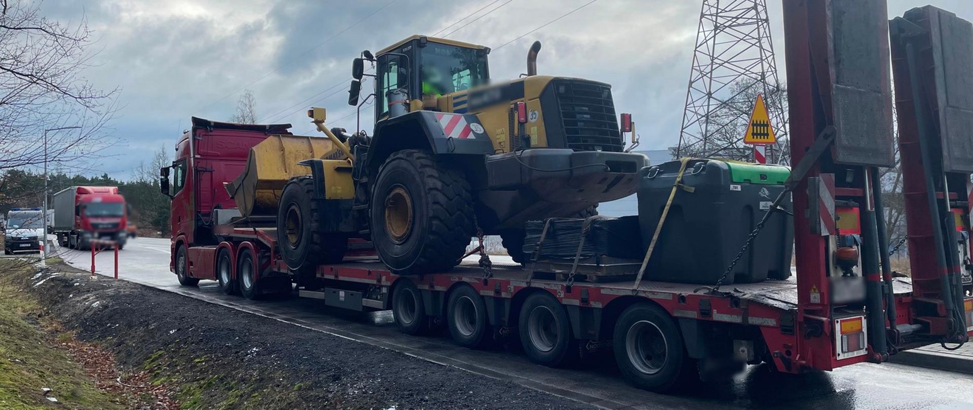 Za ciężki ładunek zatrzymali wielkopolscy inspektorzy