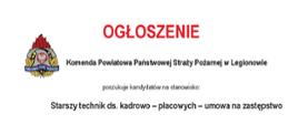 Ogłoszenie Technik Kadrowo - płacowy