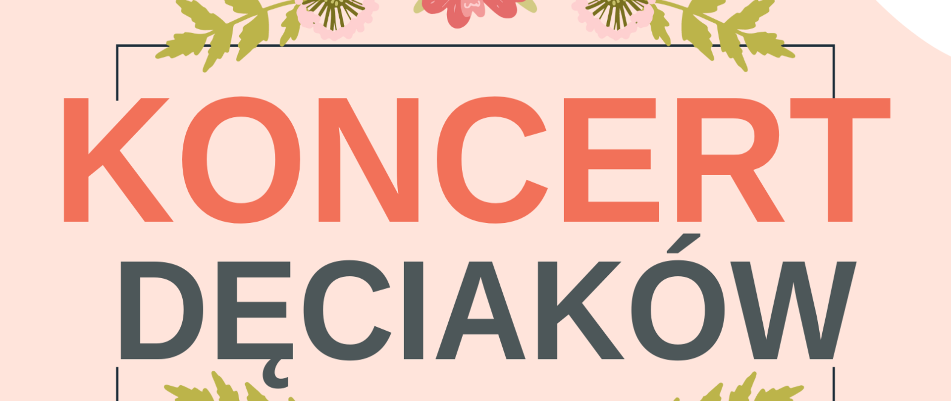 Sekcja Instrumentów Dętych zaprasza na Koncert Dęciaków, 23 maja godz. 17.00, Sala koncertowa II piętro