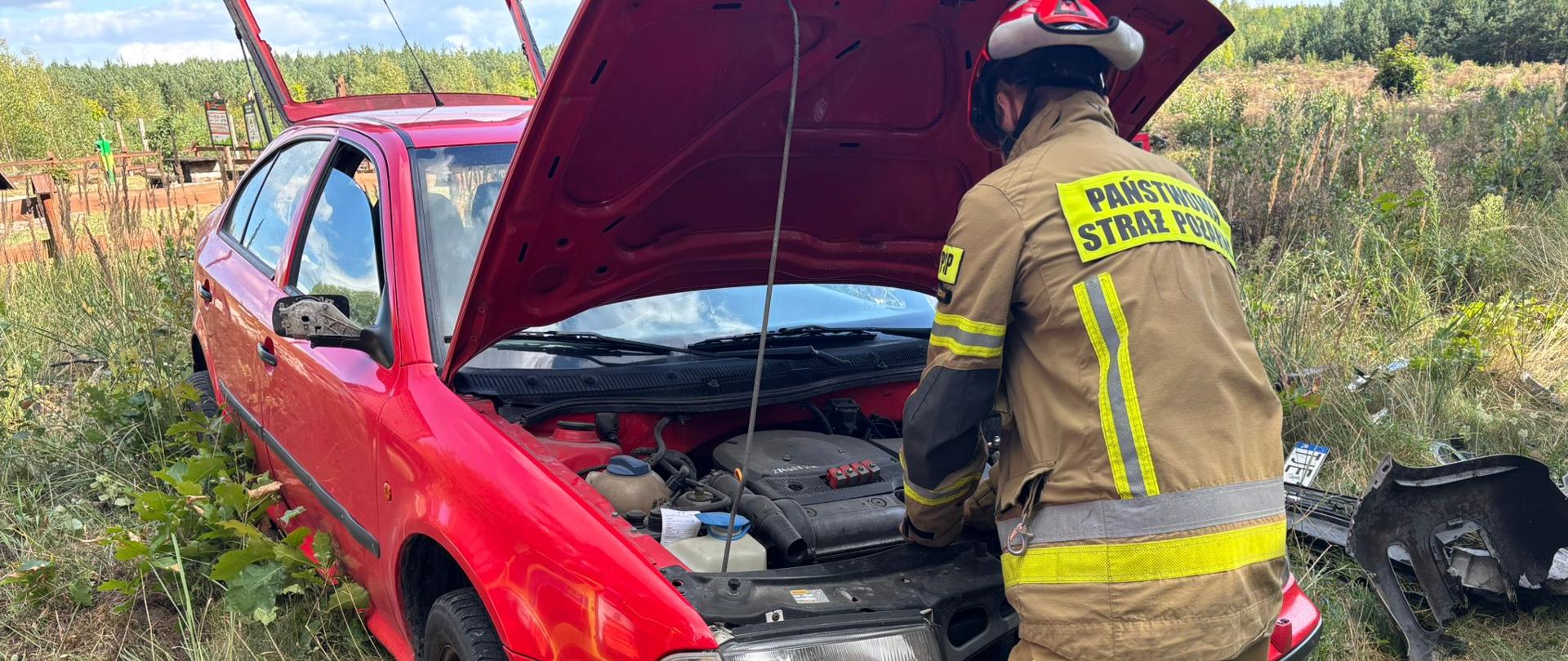 Seria trzech niebezpiecznych zdarzeń - pożar rozdzielnicy