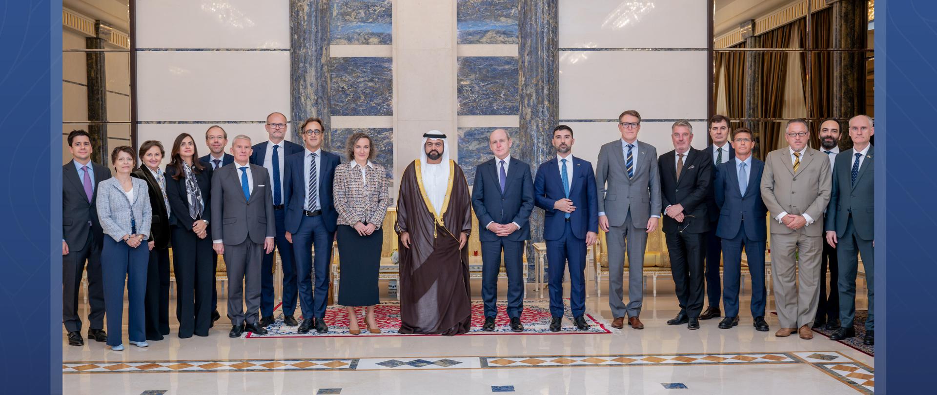 Heads of missions from EU countries visited the emirate of Fujairah and met with Crown Prince Sheikh Mohammed bin Hamad bin Mohammed Al Sharqi.
