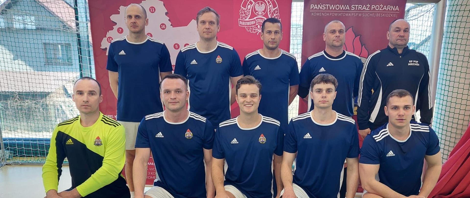 N a zdjeciu druzyna KP PSP Miechów