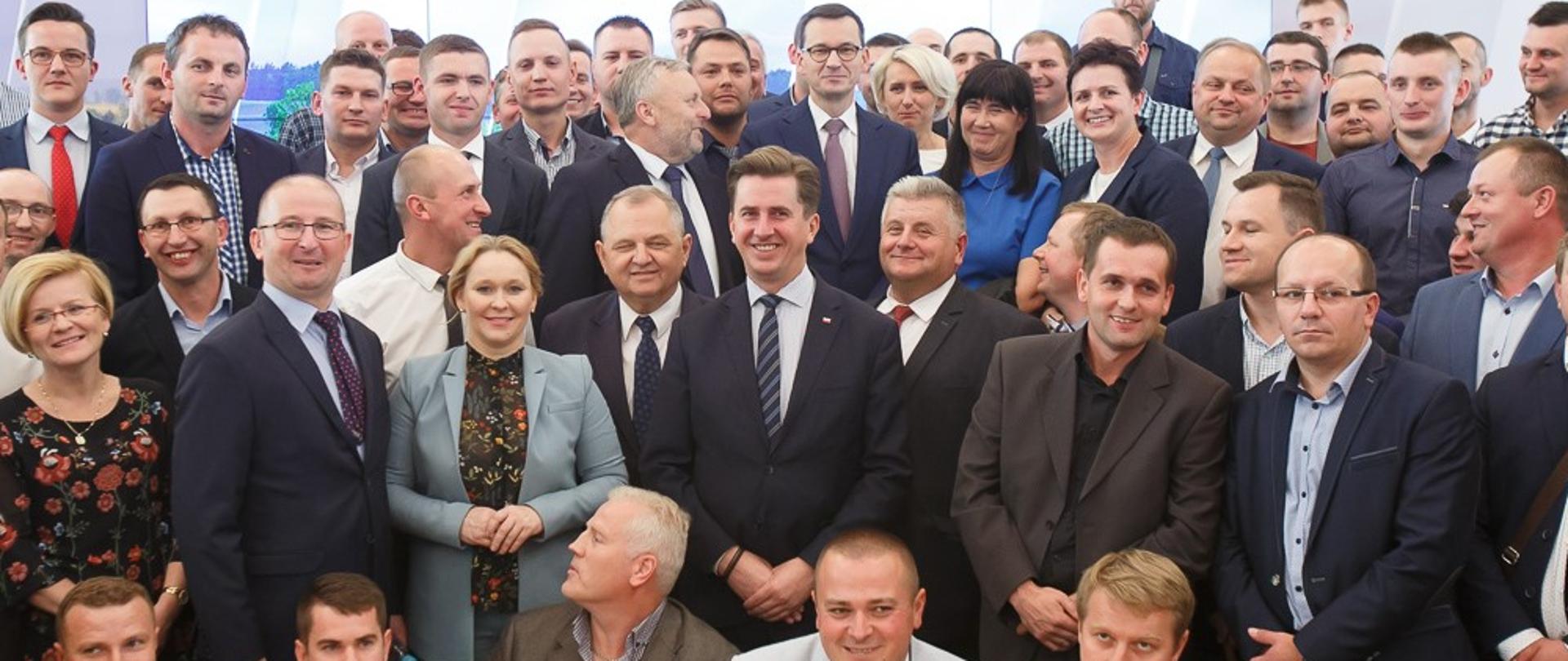 Spotkanie z młodymi rolnikami (Fot. Krystian Maj KPRM)