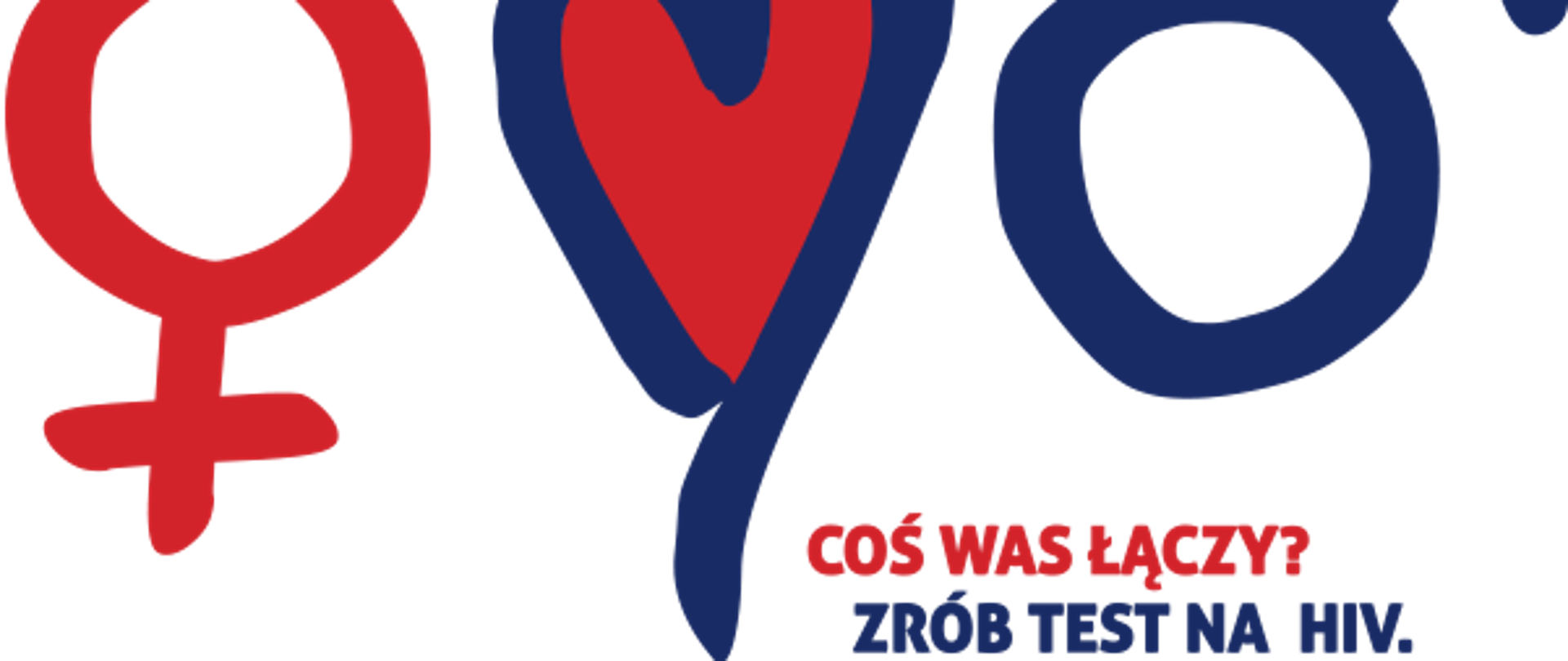 Symbole płci męskiej i żeńskiej, pomiędzy mini serce.