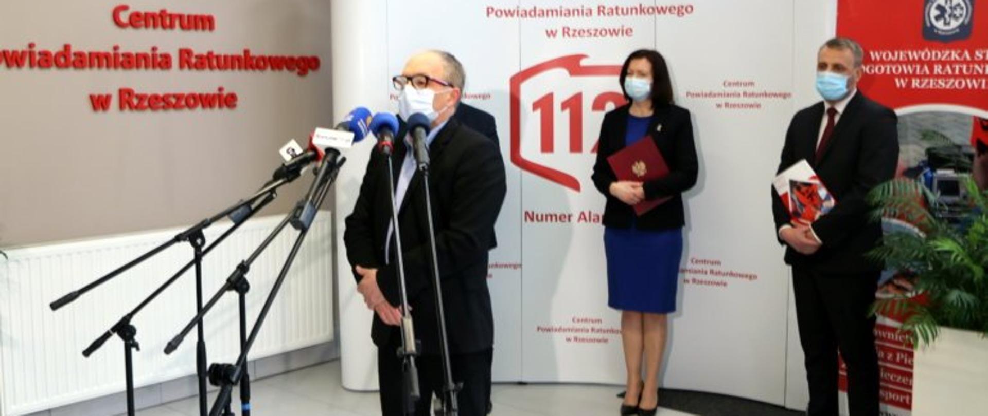 Konferencja prasowa dotycząca sytuacji epidemiologicznej