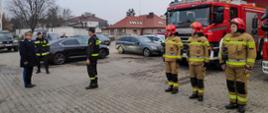 Wizyta Dyrektora Generalnego w Ministerstwie Spraw Wewnętrznych i Administracji w Komendzie Powiatowej Państwowej Straży Pożarnej w Mławie