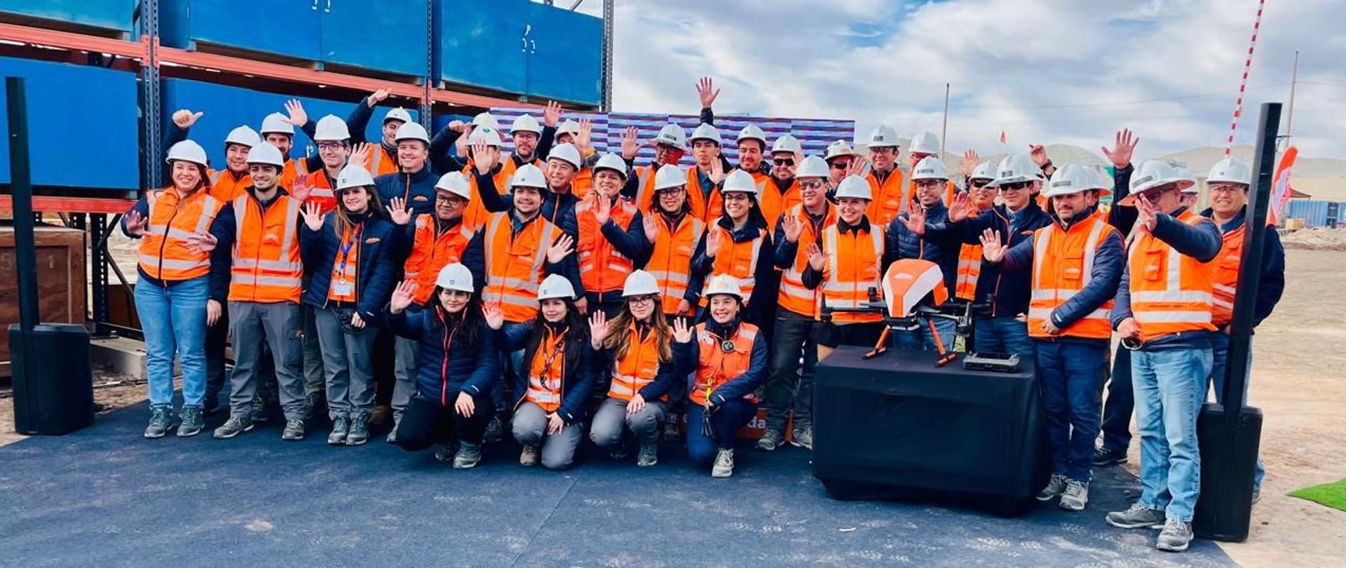 wizyta w Sierra Gorda SCM , czerwiec 2025