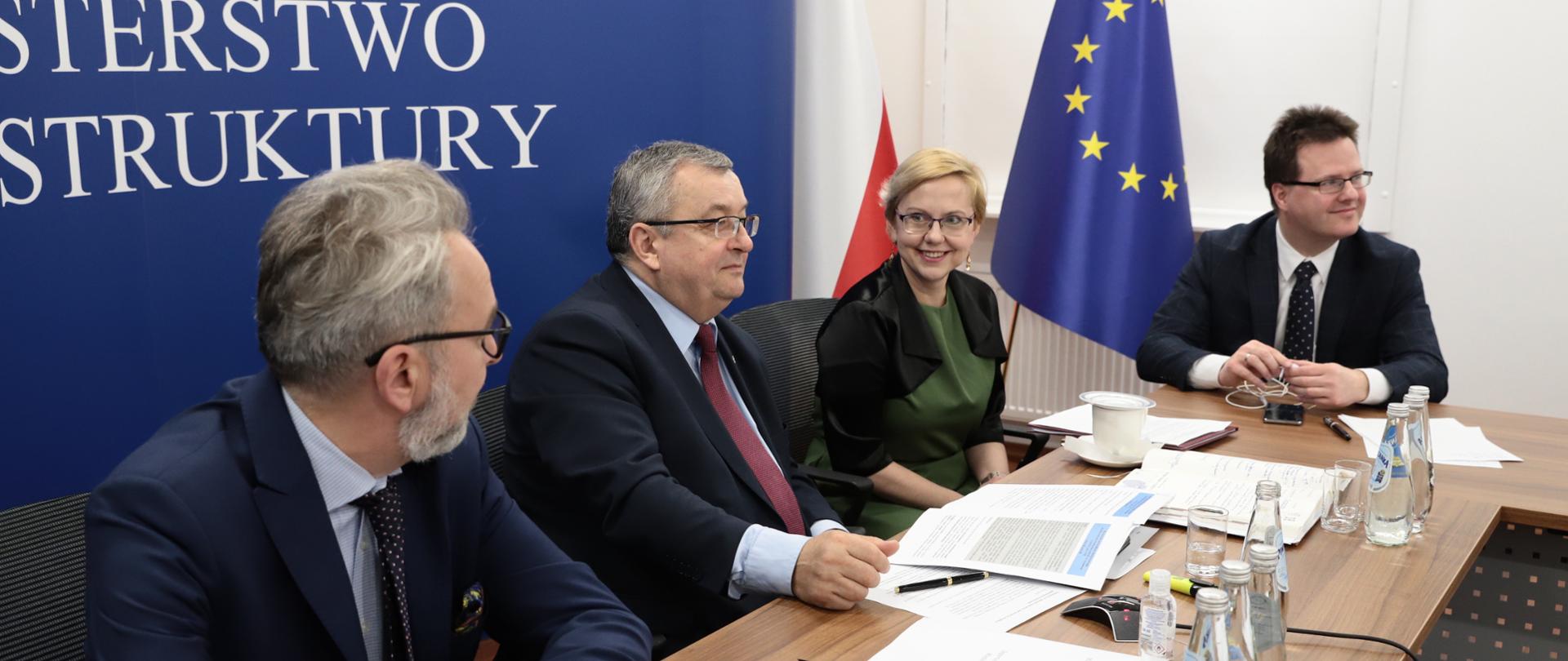 Wideokonferencja Wysokiego Szczebla w formacie ministrów ds. transportu