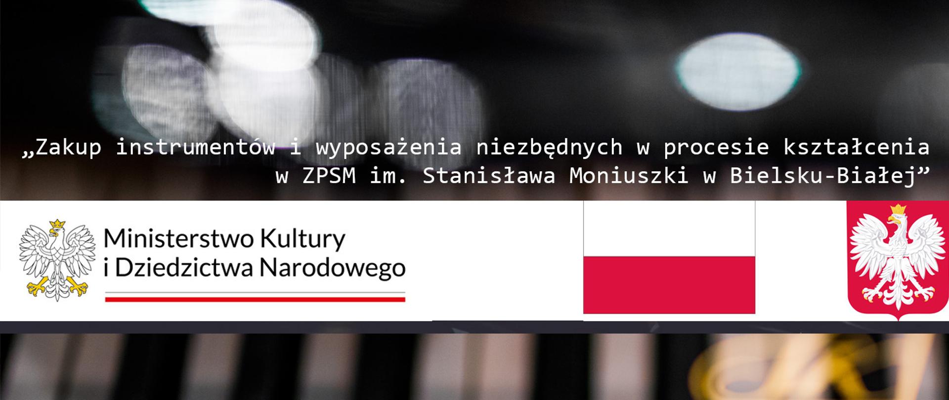 Dofinansowano ze środków Ministra Kultury i Dziedzictwa Narodowego pochodzących z Funduszu
Promocji Kultury